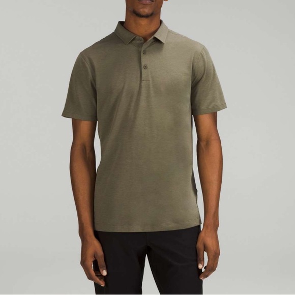 lululemon athletica Other - Lululemon Sz L Evolution Short Sleeve Polo Shirt